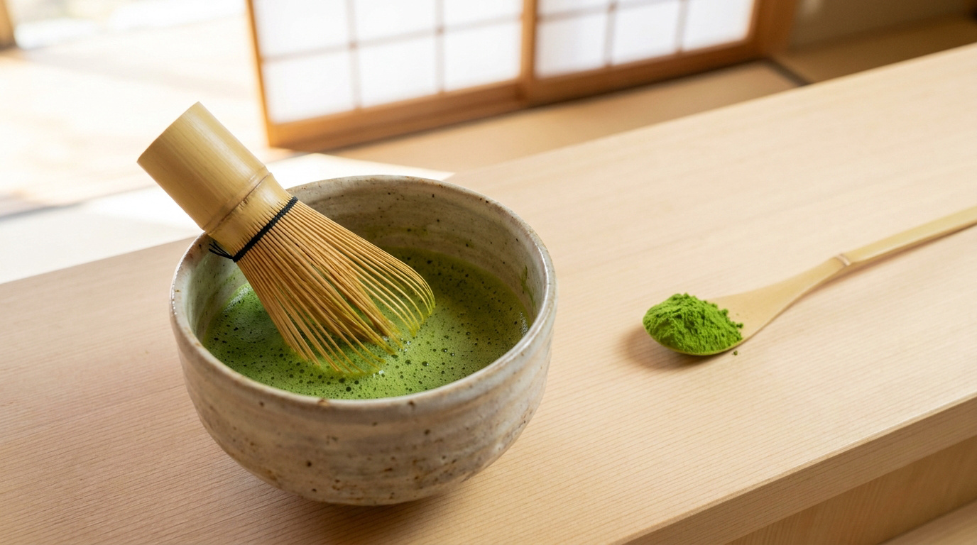 Matcha : choisir son grade et réussir la préparation au fouet