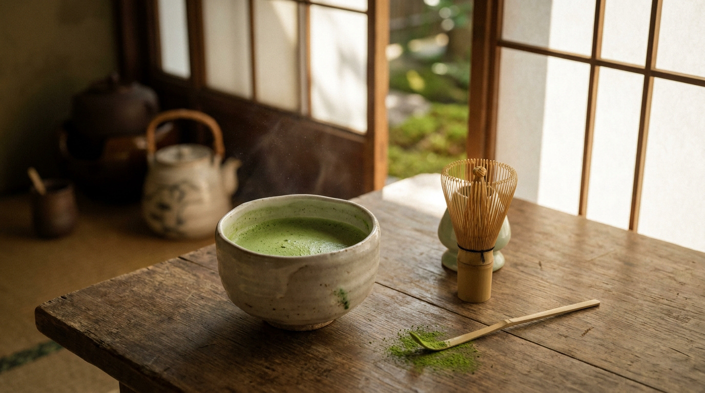 Thé matcha : bienfaits, secrets de fabrication et rituels - Zen'Issens